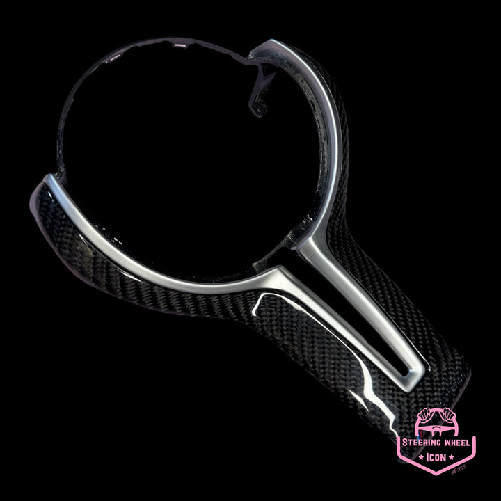 BMW MPerformance Lenkradspange Carbon/Silber