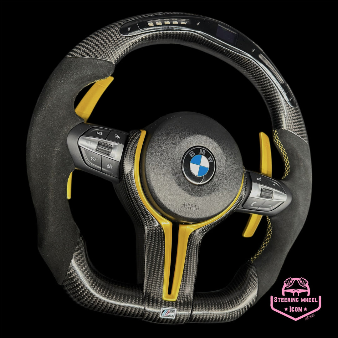 BMW F-Mod. Alcantara®/Carbon LED-Komplettlenkrad