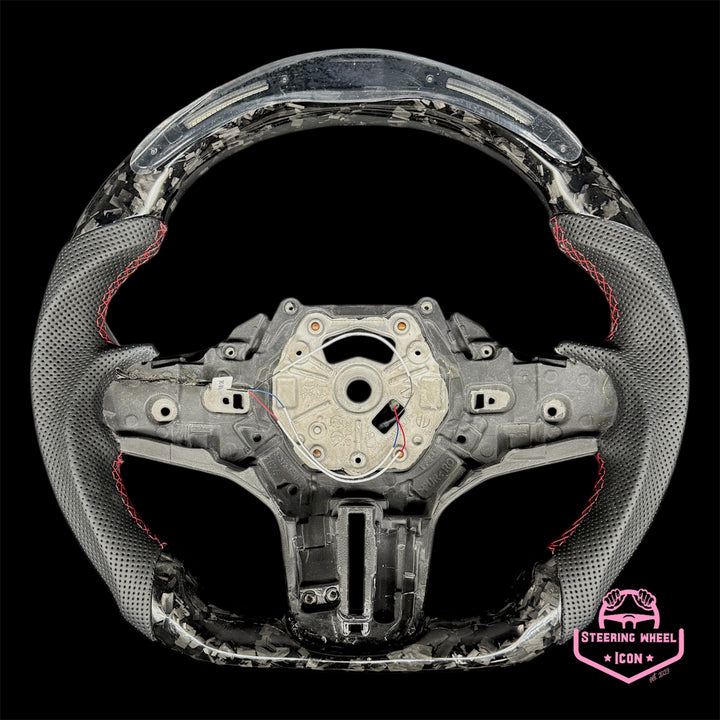 BMW G-Serie Forged Carbon/Leder LED-Lenkrad