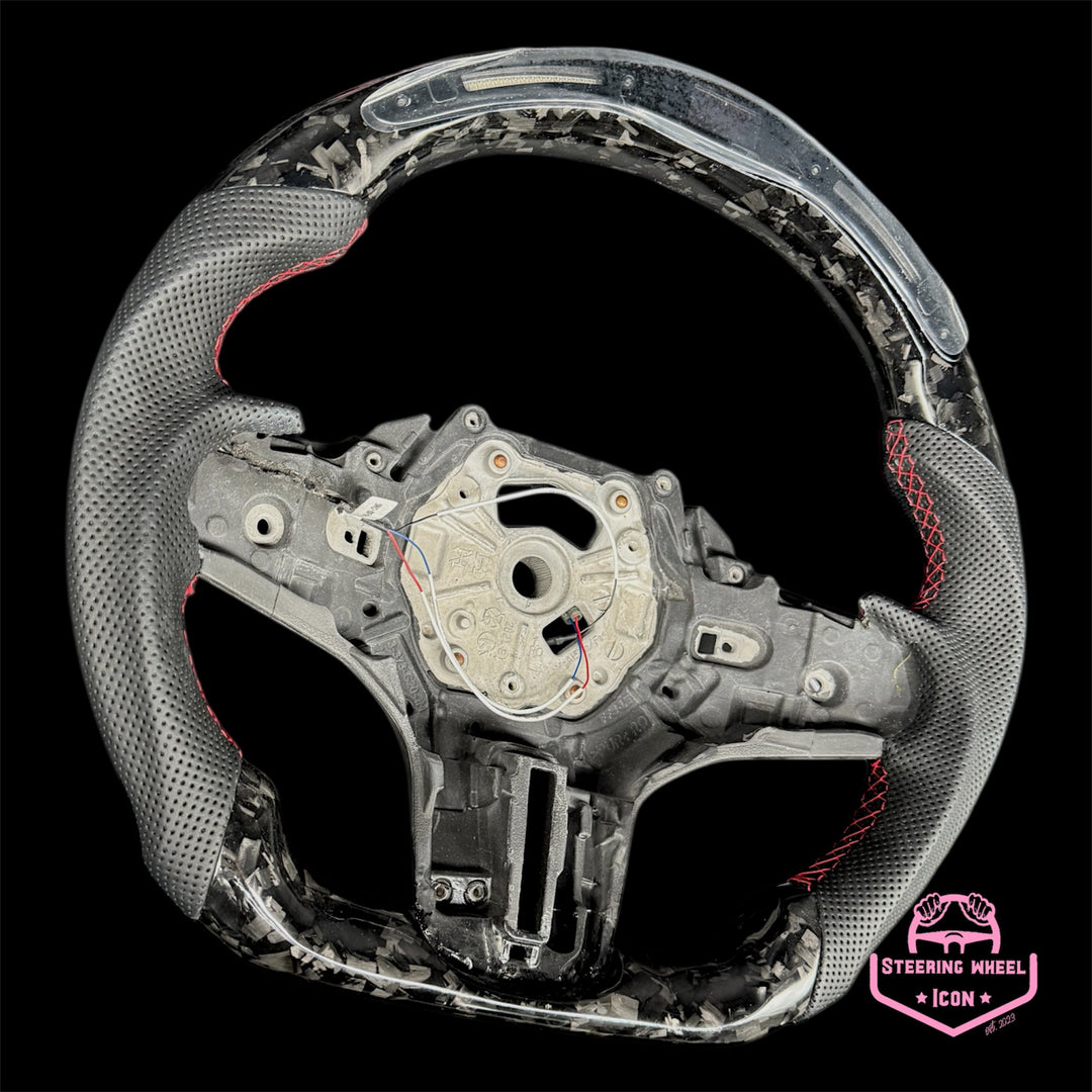 BMW G-Serie Forged Carbon/Leder LED-Lenkrad