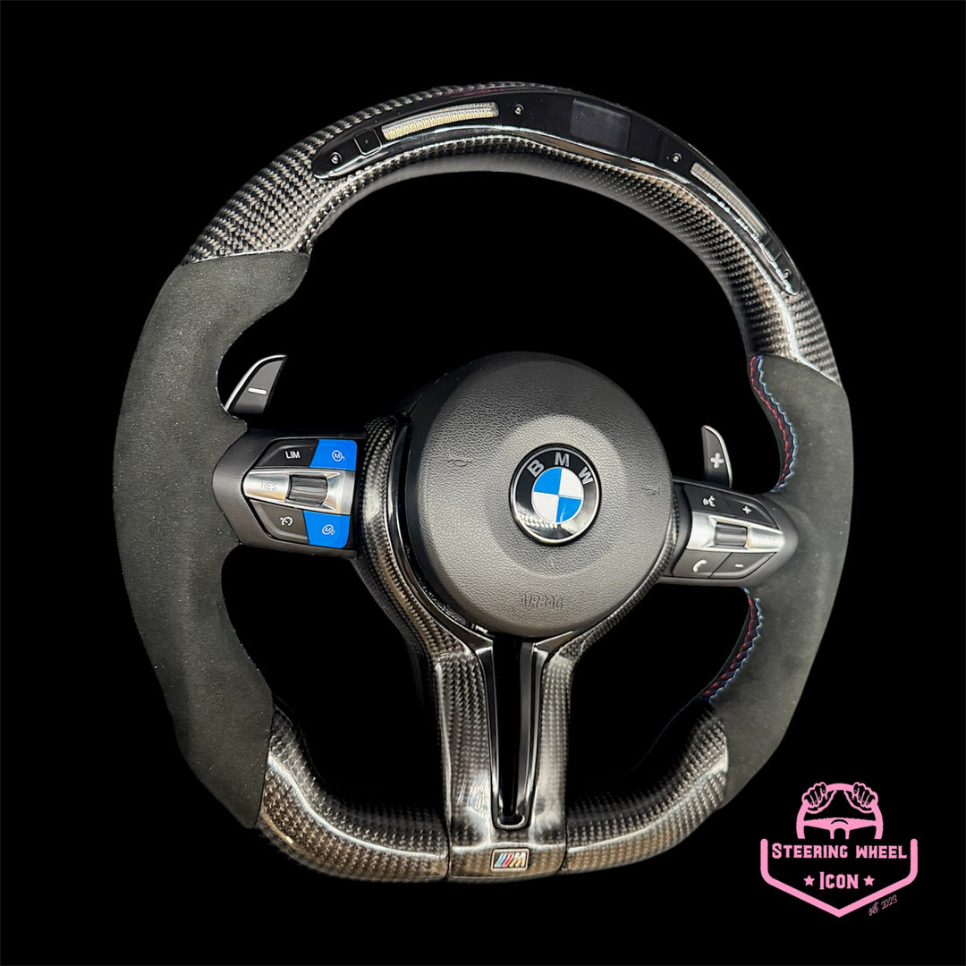 BMW F-Mod. Lenkrad Alcantara®/Carbon mit LED-Display
