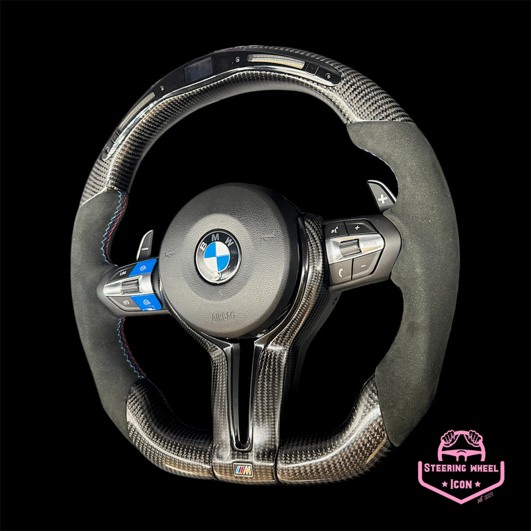 BMW F-Mod. Lenkrad Alcantara®/Carbon mit LED-Display