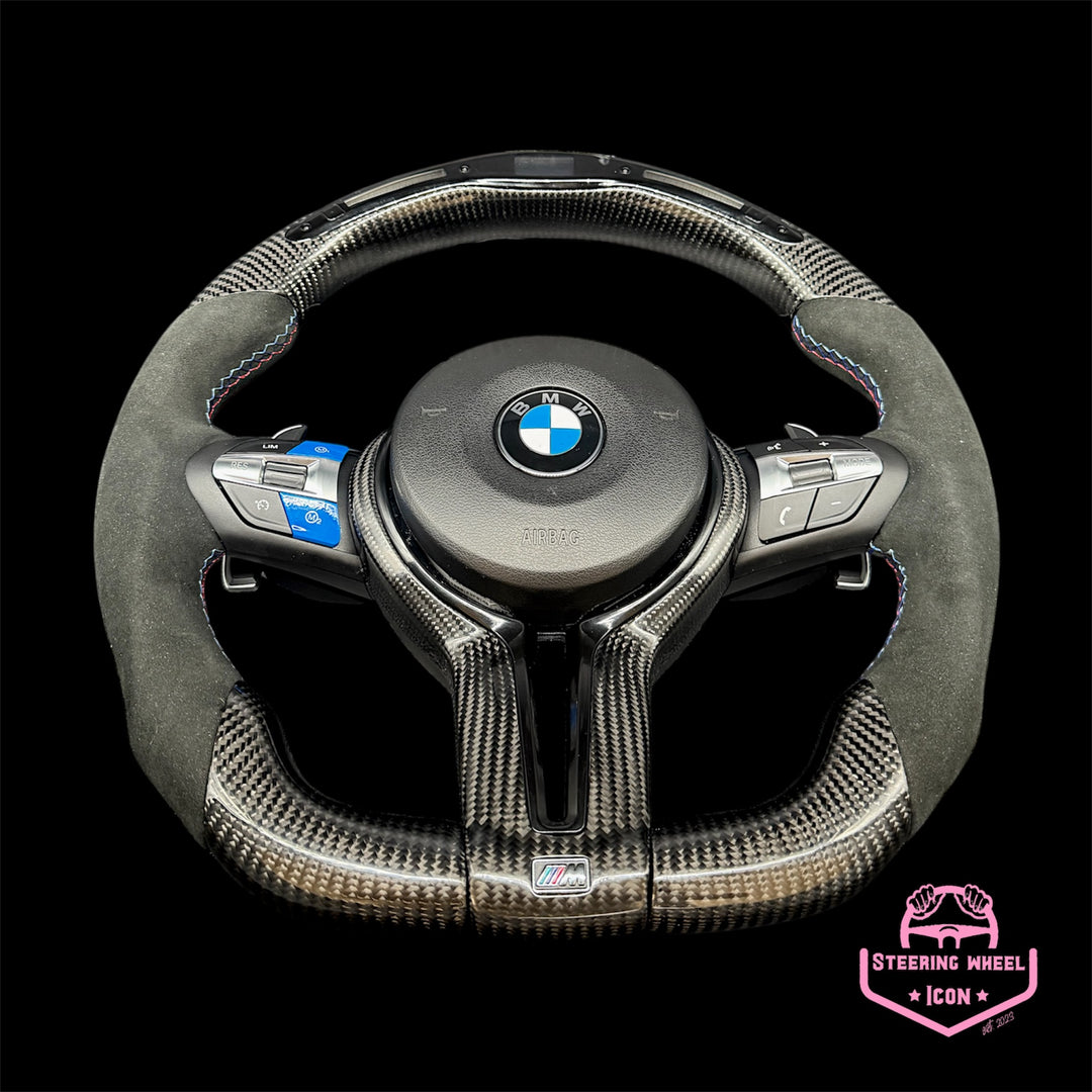 BMW F-Mod. Lenkrad Alcantara®/Carbon mit LED-Display