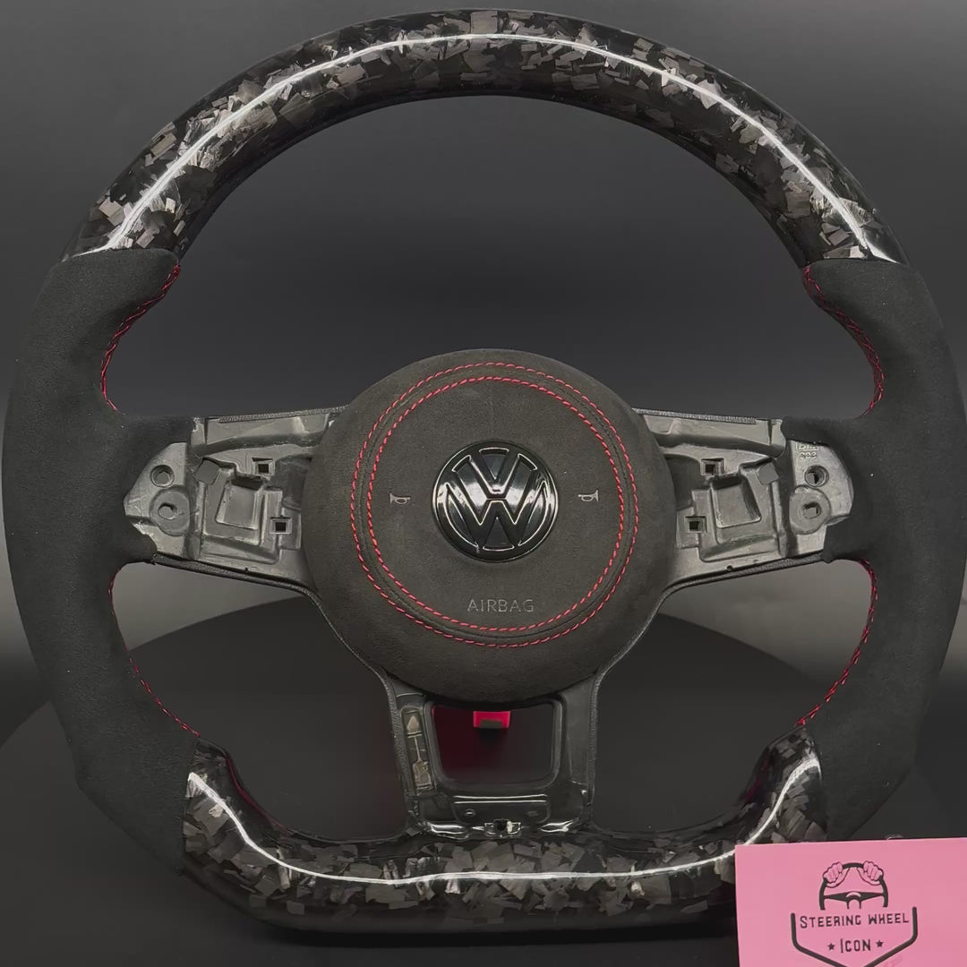 VW MK7/7.5 Alcantara®/Forged Carbon Lenkrad