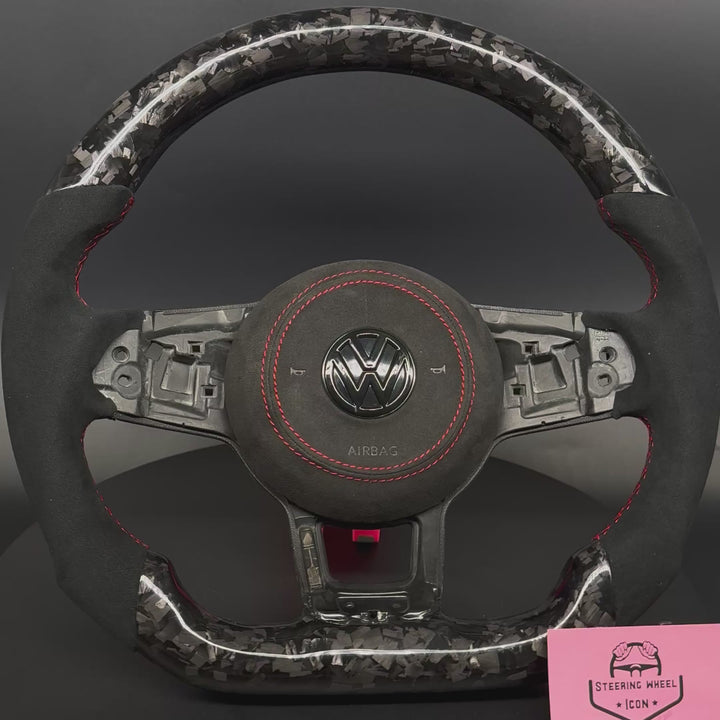 VW MK7/7.5 Alcantara®/Forged Carbon Lenkrad