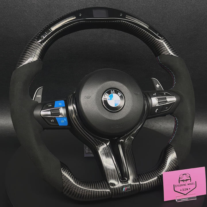 BMW F-Mod. Lenkrad Alcantara®/Carbon mit LED-Display