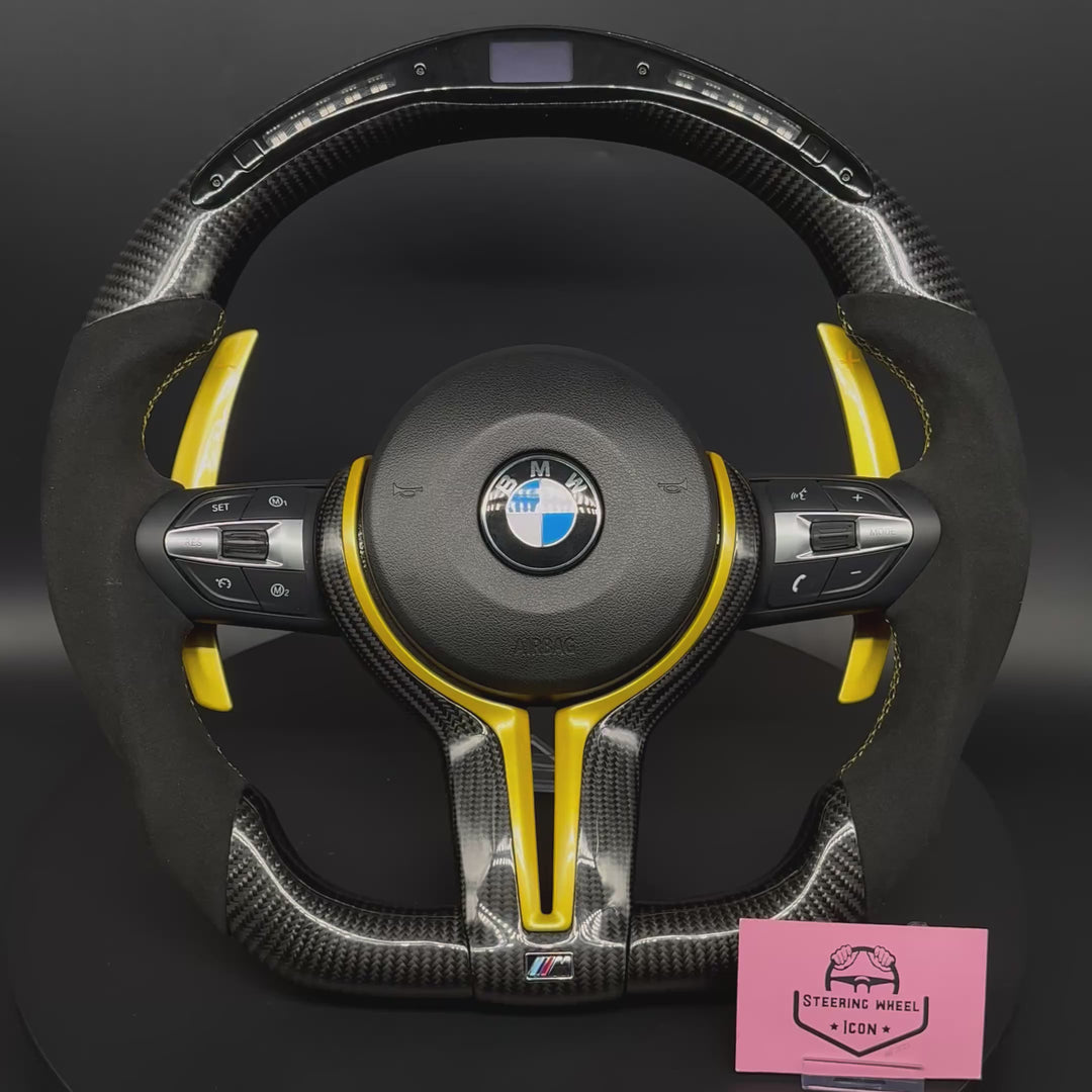 BMW F-Mod. Alcantara®/Carbon LED-Komplettlenkrad
