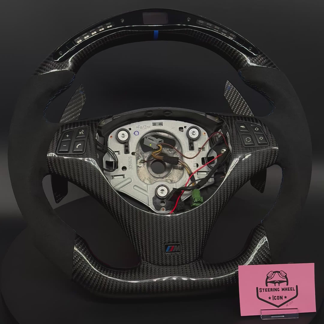 BMW Alcantara®/Carbon mit LED Display Sportlenkrad