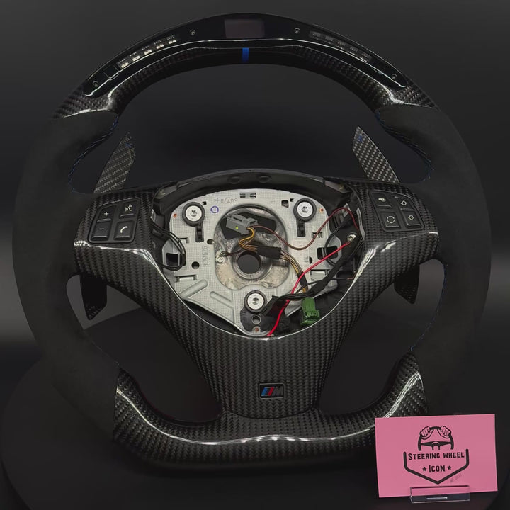 BMW Alcantara®/Carbon mit LED Display Sportlenkrad